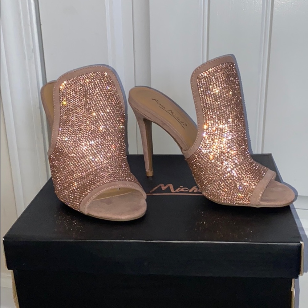 Open back Slip in Heels
